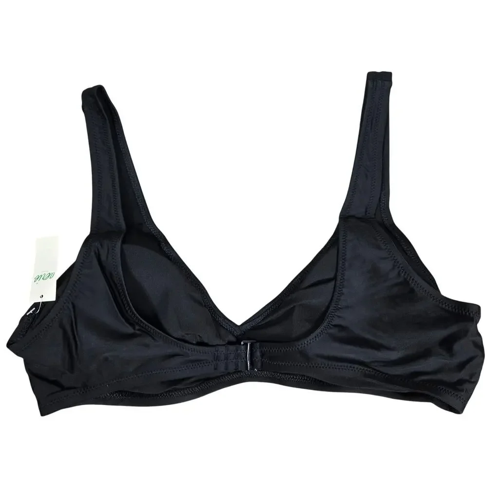 Aerie‎ Scoop Bikini Top Black XL NWT